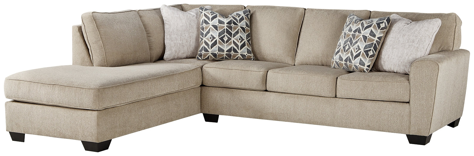Decelle 2-Piece Sectional with Chaise Factory Furniture Mattress & More - Online or In-Store at our Phillipsburg Location Serving Dayton, Eaton, and Greenville. Shop Now.