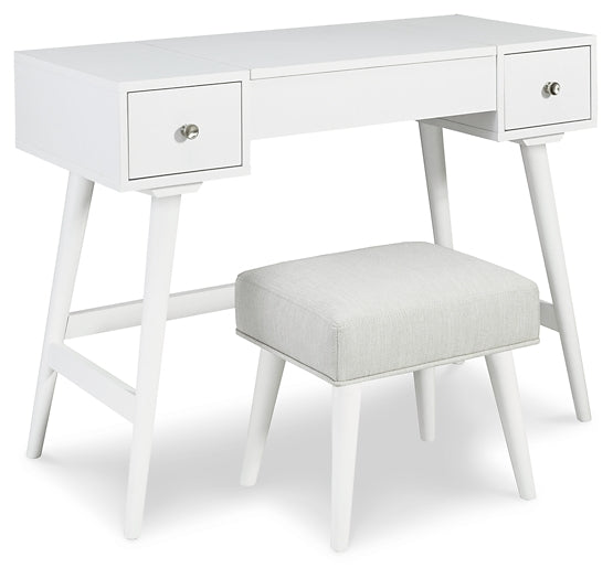 Thadamere Vanity/UPH Stool (2/CN) Factory Furniture Mattress & More - Online or In-Store at our Phillipsburg Location Serving Dayton, Eaton, and Greenville. Shop Now.