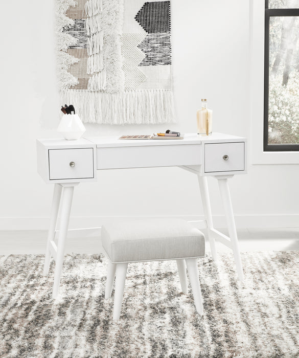 Thadamere Vanity/UPH Stool (2/CN) Factory Furniture Mattress & More - Online or In-Store at our Phillipsburg Location Serving Dayton, Eaton, and Greenville. Shop Now.