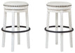 Valebeck Tall UPH Swivel Stool (1/CN) Factory Furniture Mattress & More - Online or In-Store at our Phillipsburg Location Serving Dayton, Eaton, and Greenville. Shop Now.