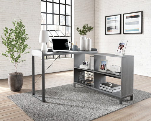 Yarlow L-Desk Factory Furniture Mattress & More - Online or In-Store at our Phillipsburg Location Serving Dayton, Eaton, and Greenville. Shop Now.