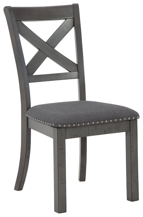 Myshanna Dining UPH Side Chair (2/CN) Factory Furniture Mattress & More - Online or In-Store at our Phillipsburg Location Serving Dayton, Eaton, and Greenville. Shop Now.