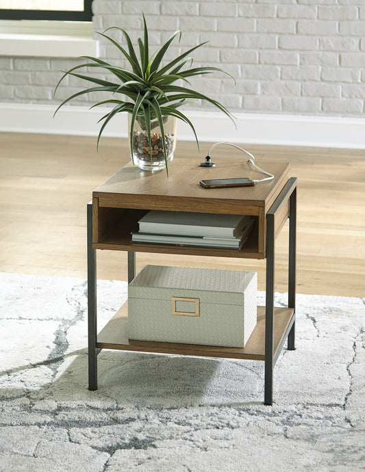 Fridley Rectangular End Table Factory Furniture Mattress & More - Online or In-Store at our Phillipsburg Location Serving Dayton, Eaton, and Greenville. Shop Now.