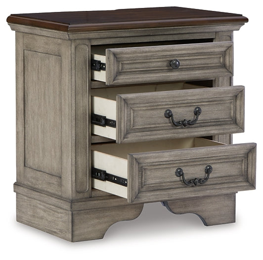 Lodenbay Three Drawer Night Stand Factory Furniture Mattress & More - Online or In-Store at our Phillipsburg Location Serving Dayton, Eaton, and Greenville. Shop Now.