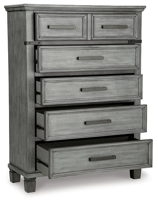 Russelyn Five Drawer Chest Factory Furniture Mattress & More - Online or In-Store at our Phillipsburg Location Serving Dayton, Eaton, and Greenville. Shop Now.