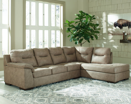 Maderla 2-Piece Sectional with Chaise Factory Furniture Mattress & More - Online or In-Store at our Phillipsburg Location Serving Dayton, Eaton, and Greenville. Shop Now.