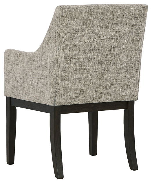 Burkhaus Dining UPH Arm Chair (2/CN) Factory Furniture Mattress & More - Online or In-Store at our Phillipsburg Location Serving Dayton, Eaton, and Greenville. Shop Now.