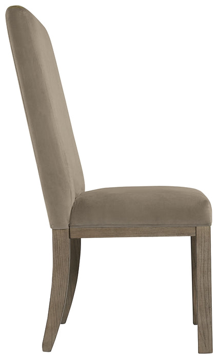 Chrestner Dining UPH Side Chair (2/CN) Factory Furniture Mattress & More - Online or In-Store at our Phillipsburg Location Serving Dayton, Eaton, and Greenville. Shop Now.