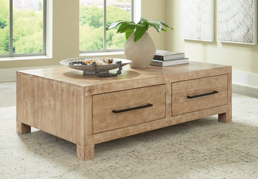 Belenburg Cocktail Table with Storage Factory Furniture Mattress & More - Online or In-Store at our Phillipsburg Location Serving Dayton, Eaton, and Greenville. Shop Now.
