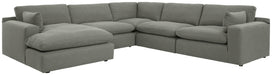 Elyza 5-Piece Sectional with Chaise Factory Furniture Mattress & More - Online or In-Store at our Phillipsburg Location Serving Dayton, Eaton, and Greenville. Shop Now.
