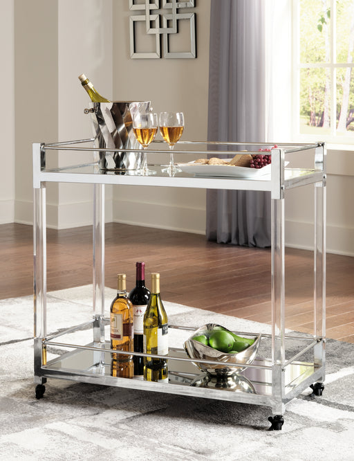 Chaseton Bar Cart Factory Furniture Mattress & More - Online or In-Store at our Phillipsburg Location Serving Dayton, Eaton, and Greenville. Shop Now.
