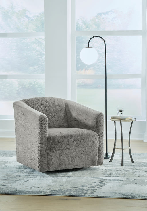 Bramner Swivel Accent Chair Factory Furniture Mattress & More - Online or In-Store at our Phillipsburg Location Serving Dayton, Eaton, and Greenville. Shop Now.