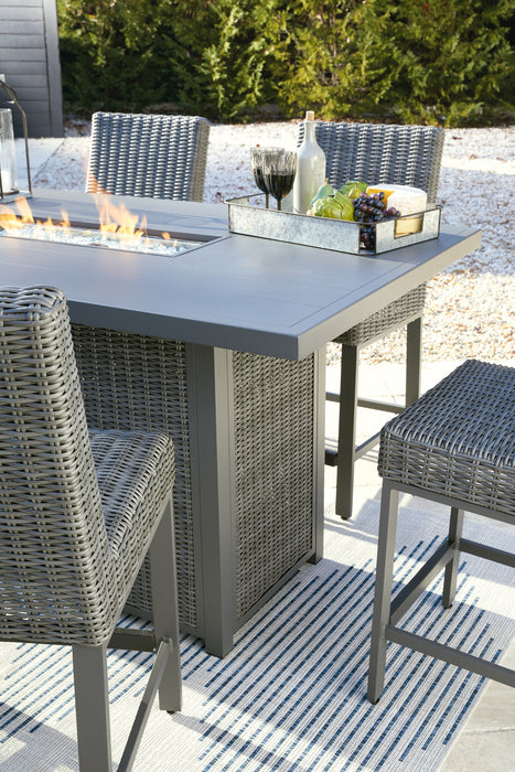 Palazzo Outdoor Counter Height Dining Table with 4 Barstools Factory Furniture Mattress & More - Online or In-Store at our Phillipsburg Location Serving Dayton, Eaton, and Greenville. Shop Now.