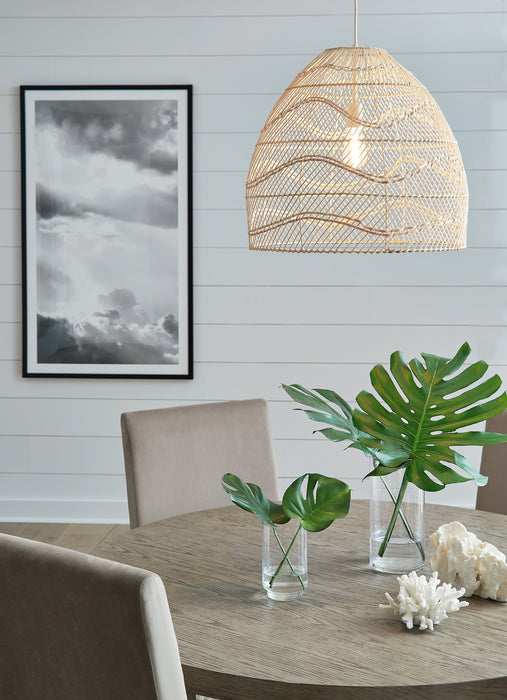 Coenbell Rattan Pendant Light (1/CN) Factory Furniture Mattress & More - Online or In-Store at our Phillipsburg Location Serving Dayton, Eaton, and Greenville. Shop Now.