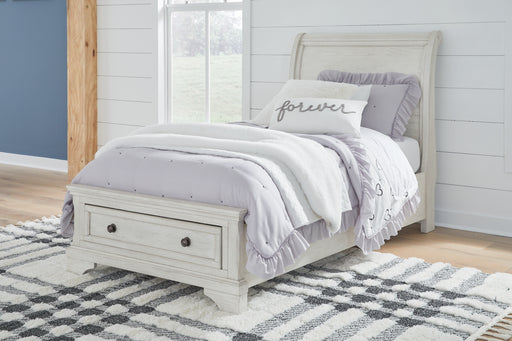 Robbinsdale Twin Sleigh Storage Bed Factory Furniture Mattress & More - Online or In-Store at our Phillipsburg Location Serving Dayton, Eaton, and Greenville. Shop Now.