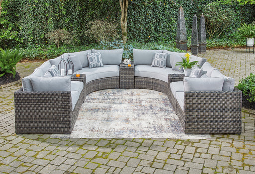 Harbor Court 9-Piece Outdoor Sectional Factory Furniture Mattress & More - Online or In-Store at our Phillipsburg Location Serving Dayton, Eaton, and Greenville. Shop Now.