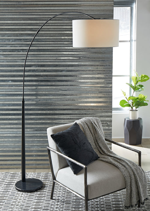 Veergate Metal Arc Lamp (1/CN) Factory Furniture Mattress & More - Online or In-Store at our Phillipsburg Location Serving Dayton, Eaton, and Greenville. Shop Now.