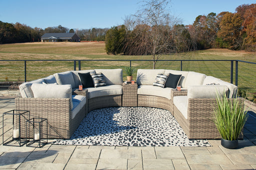 Calworth 9-Piece Outdoor Sectional Factory Furniture Mattress & More - Online or In-Store at our Phillipsburg Location Serving Dayton, Eaton, and Greenville. Shop Now.