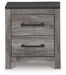 Bronyan Two Drawer Night Stand Factory Furniture Mattress & More - Online or In-Store at our Phillipsburg Location Serving Dayton, Eaton, and Greenville. Shop Now.