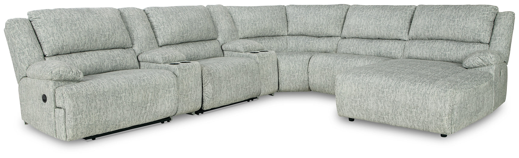 McClelland 7-Piece Reclining Sectional with Chaise Factory Furniture Mattress & More - Online or In-Store at our Phillipsburg Location Serving Dayton, Eaton, and Greenville. Shop Now.