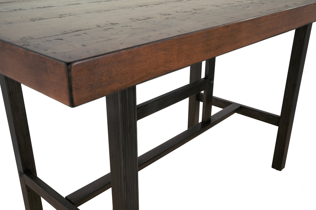 Kavara Counter Height Dining Table and 4 Barstools and Bench Factory Furniture Mattress & More - Online or In-Store at our Phillipsburg Location Serving Dayton, Eaton, and Greenville. Shop Now.