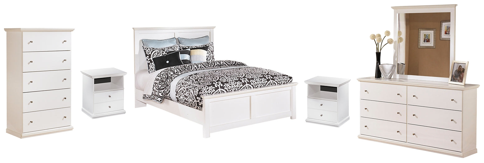 Bostwick Shoals Queen Panel Bed with Mirrored Dresser, Chest and 2 Nightstands Factory Furniture Mattress & More - Online or In-Store at our Phillipsburg Location Serving Dayton, Eaton, and Greenville. Shop Now.