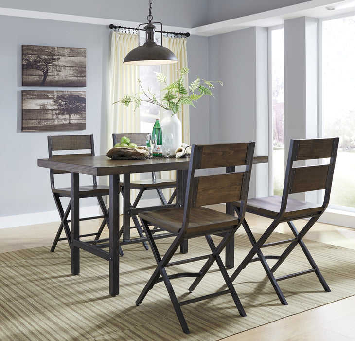Kavara Counter Height Dining Table and 6 Barstools Factory Furniture Mattress & More - Online or In-Store at our Phillipsburg Location Serving Dayton, Eaton, and Greenville. Shop Now.