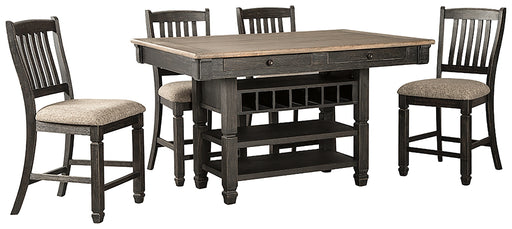 Tyler Creek Counter Height Dining Table and 4 Barstools Factory Furniture Mattress & More - Online or In-Store at our Phillipsburg Location Serving Dayton, Eaton, and Greenville. Shop Now.
