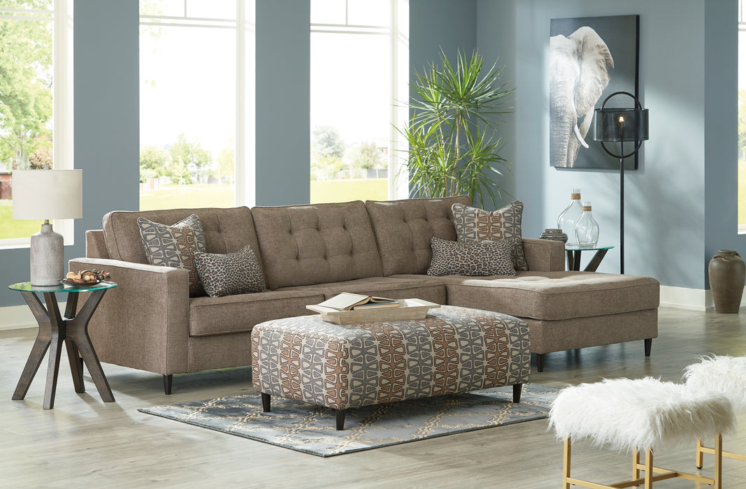 Flintshire 2-Piece Sectional with Ottoman Factory Furniture Mattress & More - Online or In-Store at our Phillipsburg Location Serving Dayton, Eaton, and Greenville. Shop Now.