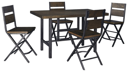 Kavara Counter Height Dining Table and 4 Barstools Factory Furniture Mattress & More - Online or In-Store at our Phillipsburg Location Serving Dayton, Eaton, and Greenville. Shop Now.