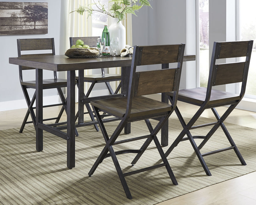 Kavara Counter Height Dining Table and 4 Barstools Factory Furniture Mattress & More - Online or In-Store at our Phillipsburg Location Serving Dayton, Eaton, and Greenville. Shop Now.