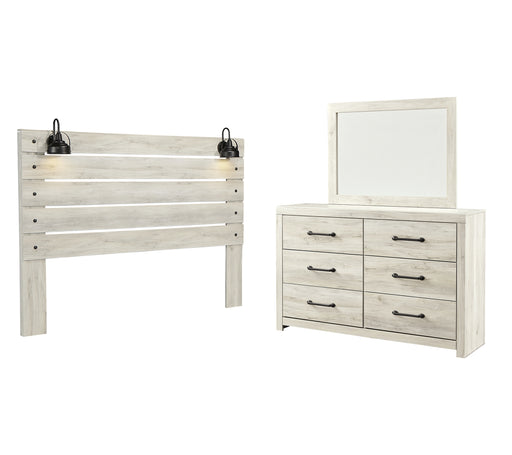 Cambeck Queen Panel Headboard with Mirrored Dresser Factory Furniture Mattress & More - Online or In-Store at our Phillipsburg Location Serving Dayton, Eaton, and Greenville. Shop Now.