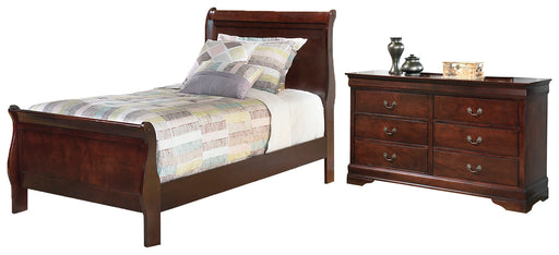 Alisdair Twin Sleigh Bed with Dresser Factory Furniture Mattress & More - Online or In-Store at our Phillipsburg Location Serving Dayton, Eaton, and Greenville. Shop Now.