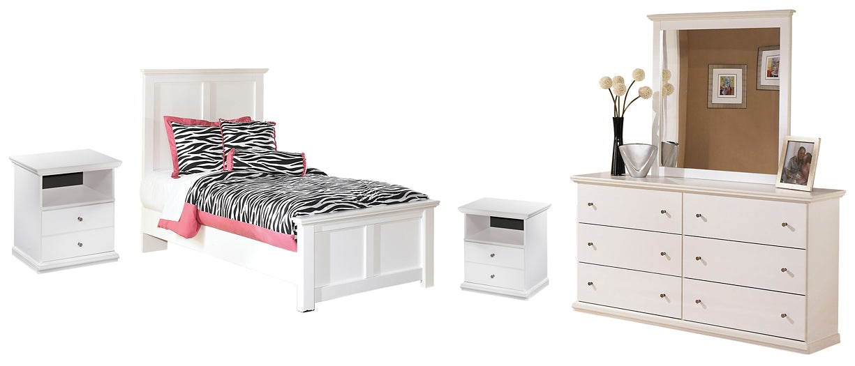 Bostwick Shoals Twin Panel Bed with Mirrored Dresser and 2 Nightstands Factory Furniture Mattress & More - Online or In-Store at our Phillipsburg Location Serving Dayton, Eaton, and Greenville. Shop Now.