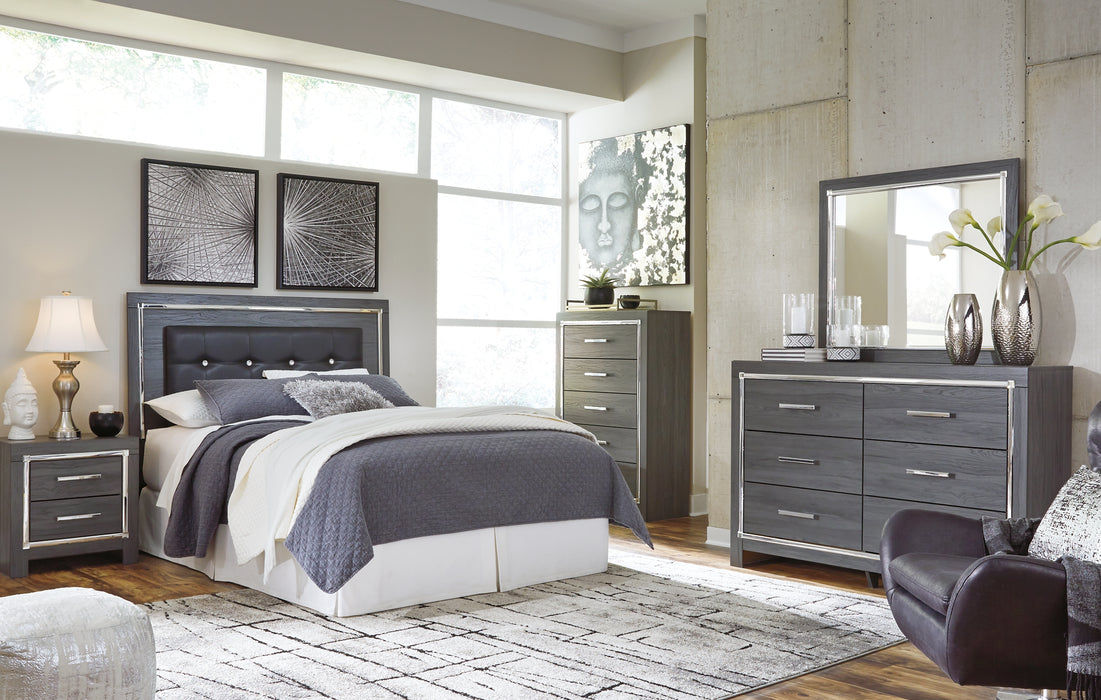 Lodanna Queen/Full Upholstered Panel Headboard with Mirrored Dresser and Chest Factory Furniture Mattress & More - Online or In-Store at our Phillipsburg Location Serving Dayton, Eaton, and Greenville. Shop Now.