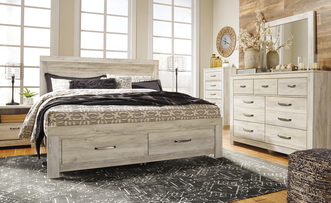 Bellaby Queen Panel Headboard with Mirrored Dresser, Chest and Nightstand Factory Furniture Mattress & More - Online or In-Store at our Phillipsburg Location Serving Dayton, Eaton, and Greenville. Shop Now.