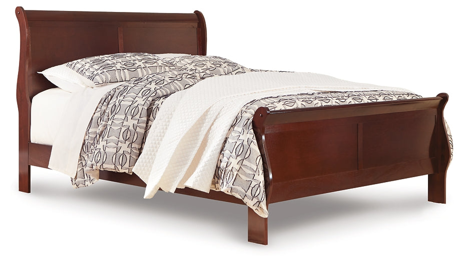 Alisdair California King Sleigh Bed with Mirrored Dresser and 2 Nightstands Factory Furniture Mattress & More - Online or In-Store at our Phillipsburg Location Serving Dayton, Eaton, and Greenville. Shop Now.