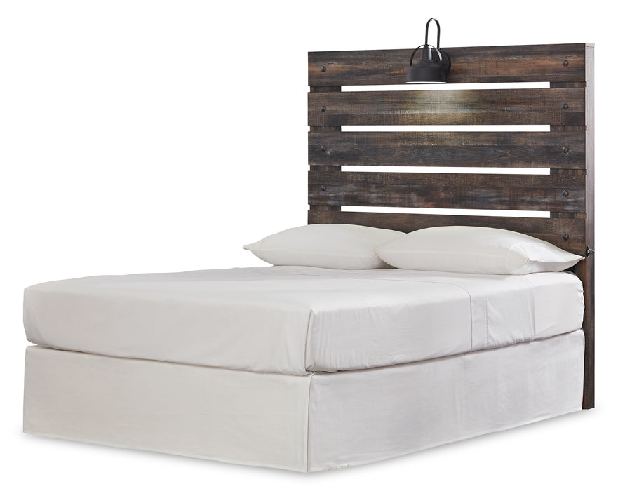 Drystan Full Panel Headboard with Mirrored Dresser Factory Furniture Mattress & More - Online or In-Store at our Phillipsburg Location Serving Dayton, Eaton, and Greenville. Shop Now.