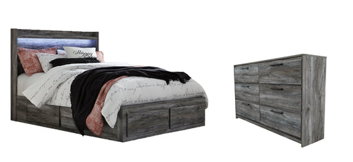Baystorm Queen Panel Bed with 6 Storage Drawers with Dresser Factory Furniture Mattress & More - Online or In-Store at our Phillipsburg Location Serving Dayton, Eaton, and Greenville. Shop Now.