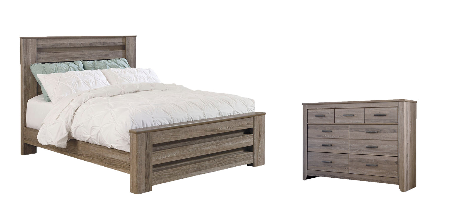 Zelen Queen Panel Bed with Dresser Factory Furniture Mattress & More - Online or In-Store at our Phillipsburg Location Serving Dayton, Eaton, and Greenville. Shop Now.