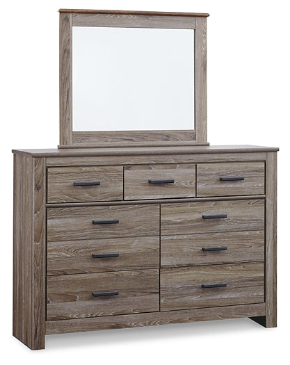 Zelen Full Panel Headboard with Mirrored Dresser, Chest and 2 Nightstands Factory Furniture Mattress & More - Online or In-Store at our Phillipsburg Location Serving Dayton, Eaton, and Greenville. Shop Now.