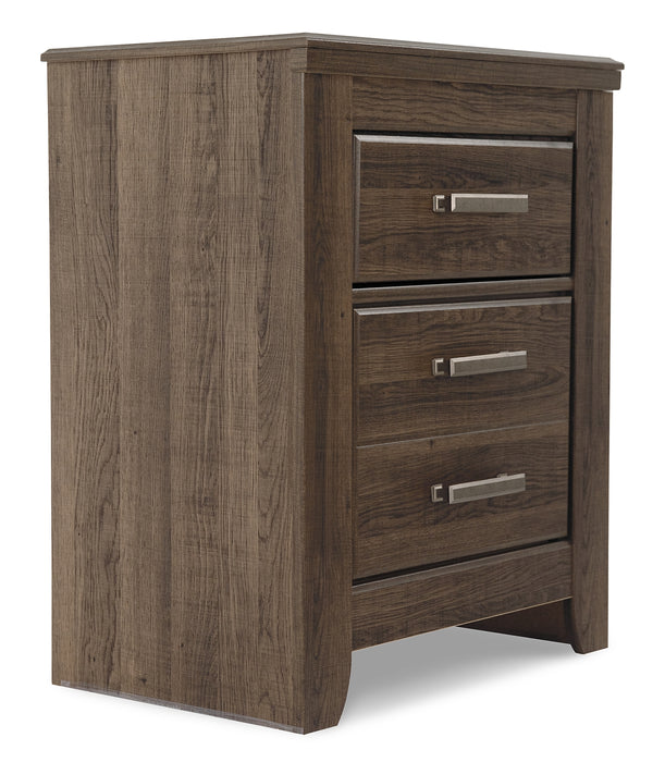 Juararo California King Panel Bed with Mirrored Dresser and 2 Nightstands Factory Furniture Mattress & More - Online or In-Store at our Phillipsburg Location Serving Dayton, Eaton, and Greenville. Shop Now.