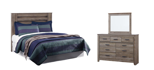 Zelen Queen/Full Panel Headboard with Mirrored Dresser Factory Furniture Mattress & More - Online or In-Store at our Phillipsburg Location Serving Dayton, Eaton, and Greenville. Shop Now.