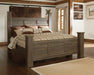 Juararo California King Poster Bed with Dresser Factory Furniture Mattress & More - Online or In-Store at our Phillipsburg Location Serving Dayton, Eaton, and Greenville. Shop Now.