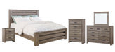 Zelen King Panel Bed with Mirrored Dresser, Chest and 2 Nightstands Factory Furniture Mattress & More - Online or In-Store at our Phillipsburg Location Serving Dayton, Eaton, and Greenville. Shop Now.