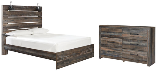 Drystan Queen Panel Bed with Dresser Factory Furniture Mattress & More - Online or In-Store at our Phillipsburg Location Serving Dayton, Eaton, and Greenville. Shop Now.