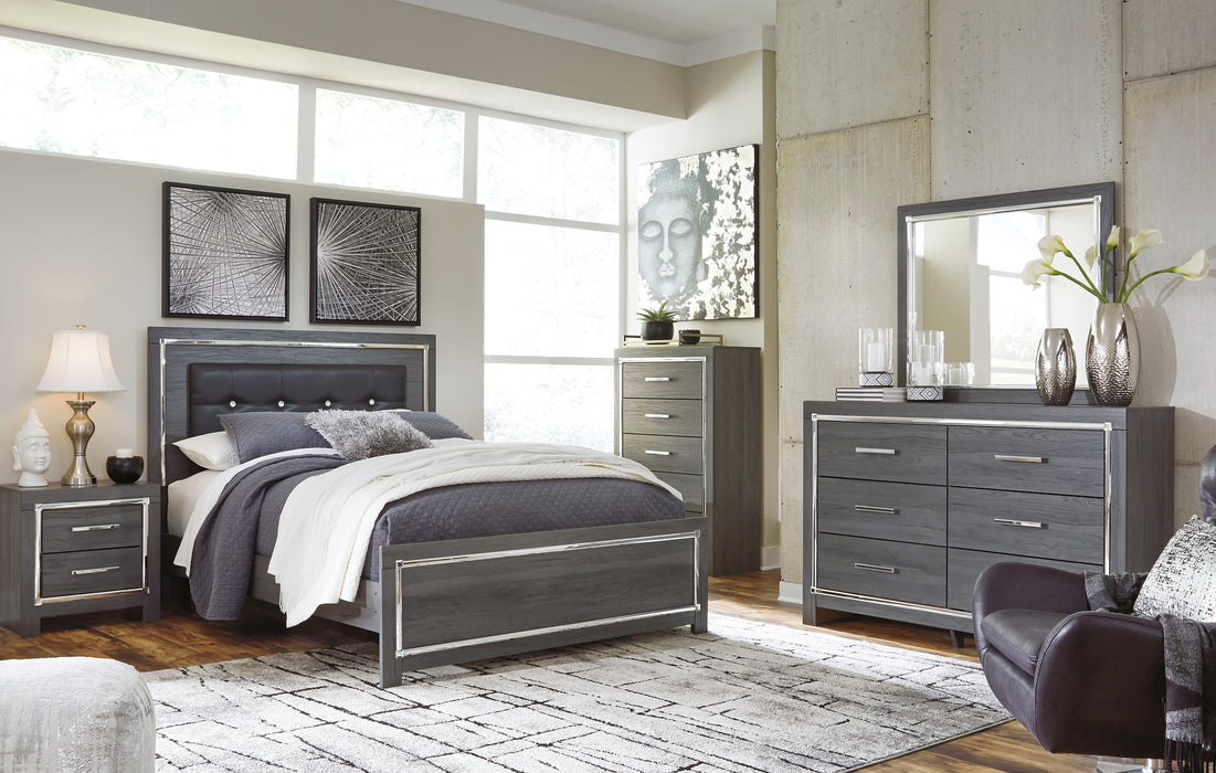 Lodanna Queen Panel Bed with Mirrored Dresser and Chest Factory Furniture Mattress & More - Online or In-Store at our Phillipsburg Location Serving Dayton, Eaton, and Greenville. Shop Now.