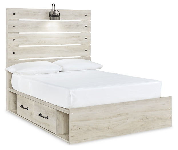 Cambeck Full Panel Bed with 4 Storage Drawers with Mirrored Dresser Factory Furniture Mattress & More - Online or In-Store at our Phillipsburg Location Serving Dayton, Eaton, and Greenville. Shop Now.