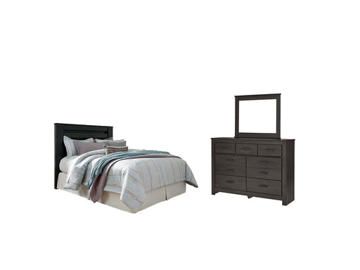 Brinxton Queen/Full Panel Headboard with Mirrored Dresser Factory Furniture Mattress & More - Online or In-Store at our Phillipsburg Location Serving Dayton, Eaton, and Greenville. Shop Now.