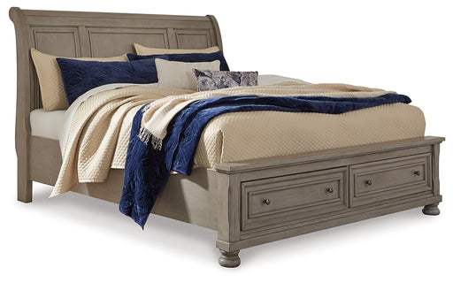 Lettner California King Sleigh Bed with Mirrored Dresser, Chest and 2 Nightstands Factory Furniture Mattress & More - Online or In-Store at our Phillipsburg Location Serving Dayton, Eaton, and Greenville. Shop Now.